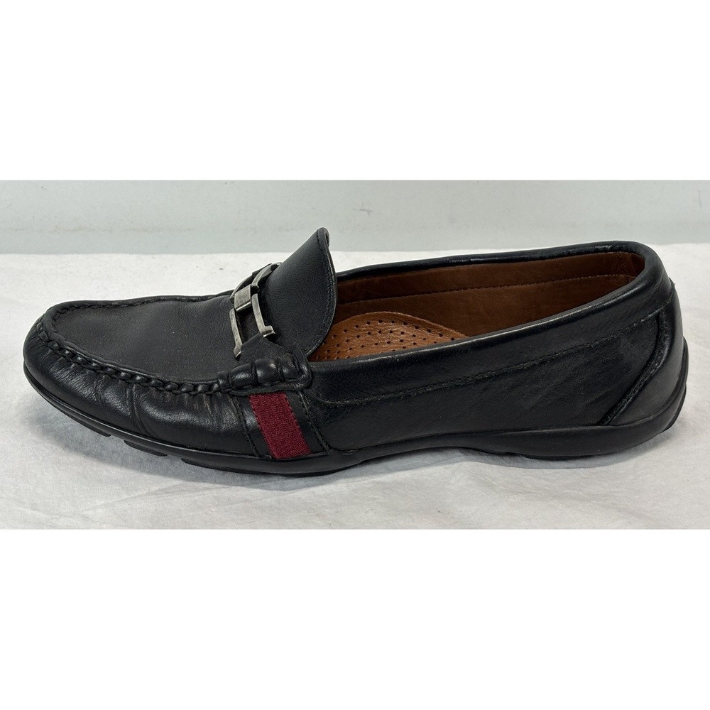 ALLEN EDMONDS Highway 1 Casual Horsebit Driving Loafers Black Leather 7.5 EE